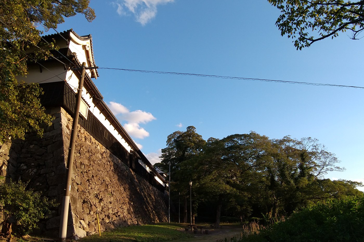 The Tamon-yagura turret, what remains of Fukuoka castle.